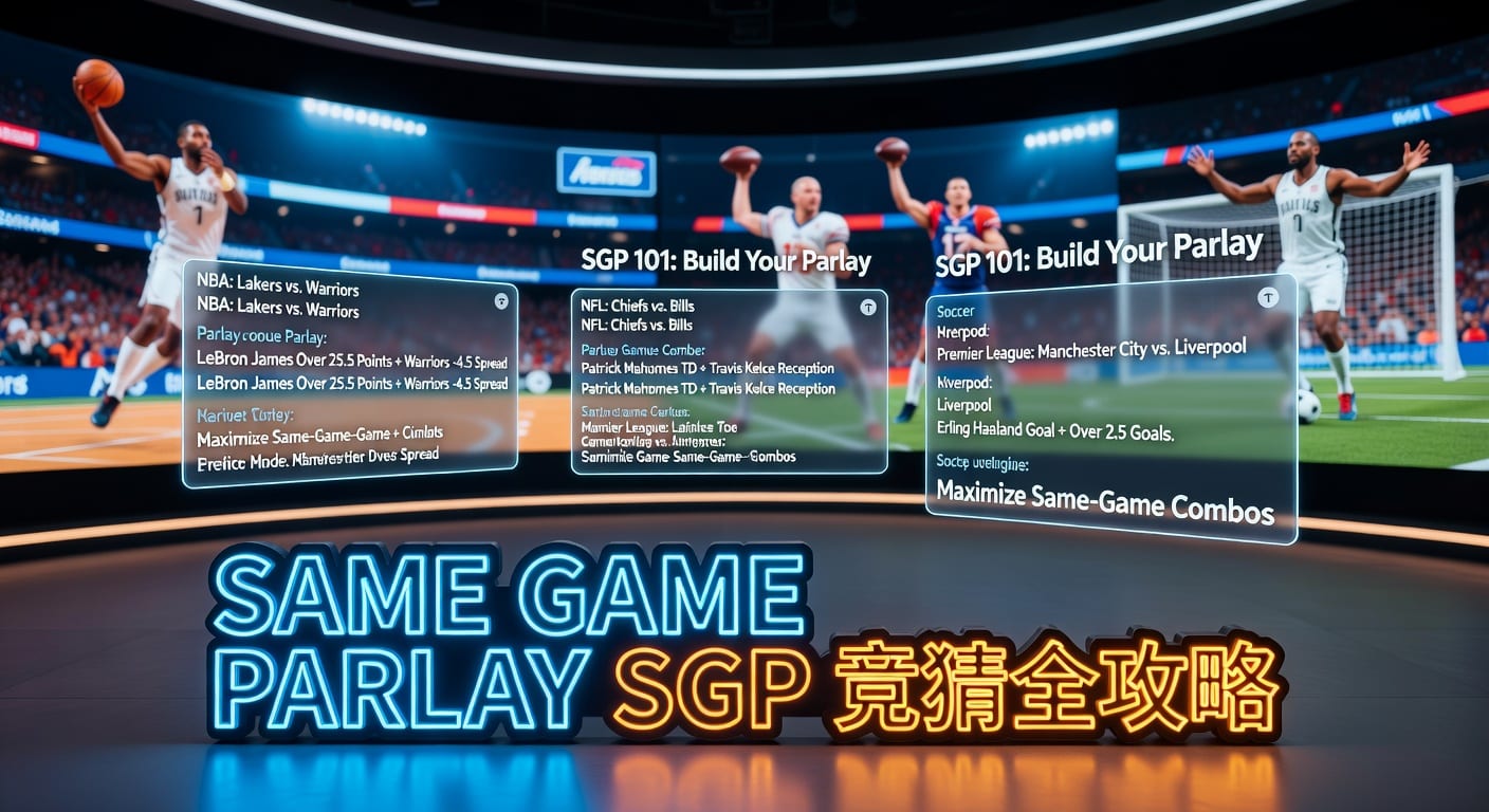 Same Game Parlay (SGP) 深度解析：资深玩家实战策略与技巧