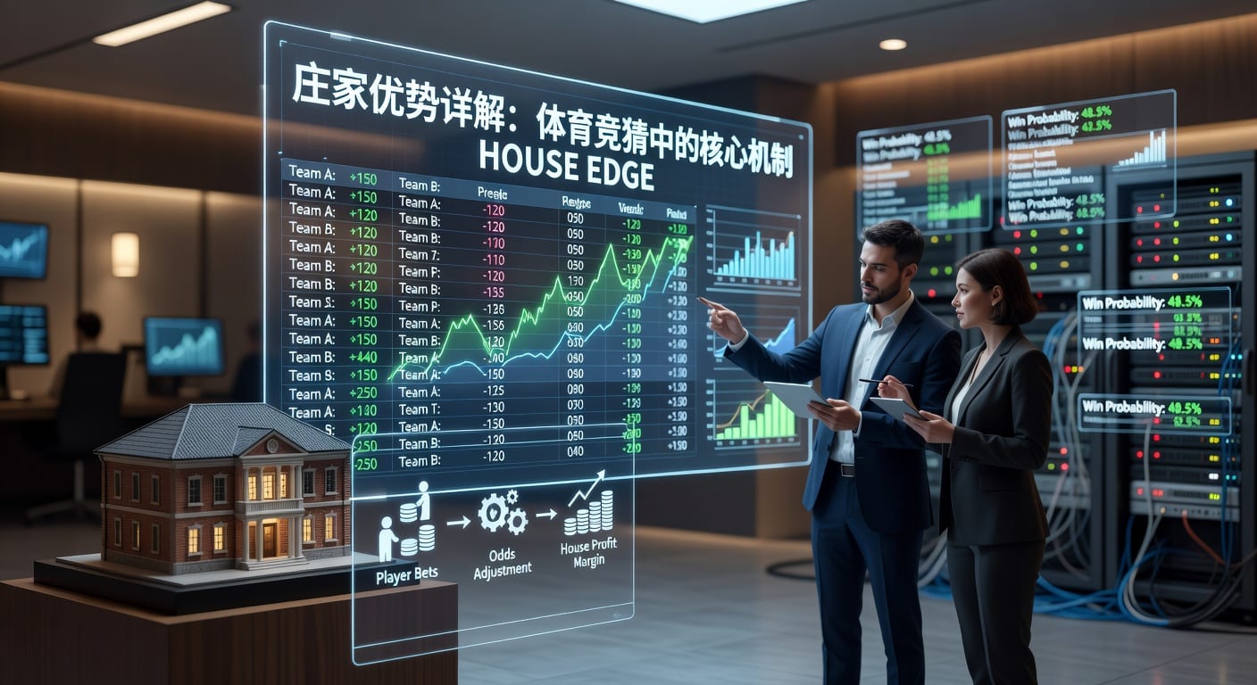 庄家优势（House Edge）解析：体育博彩盈利数学壁垒与策略