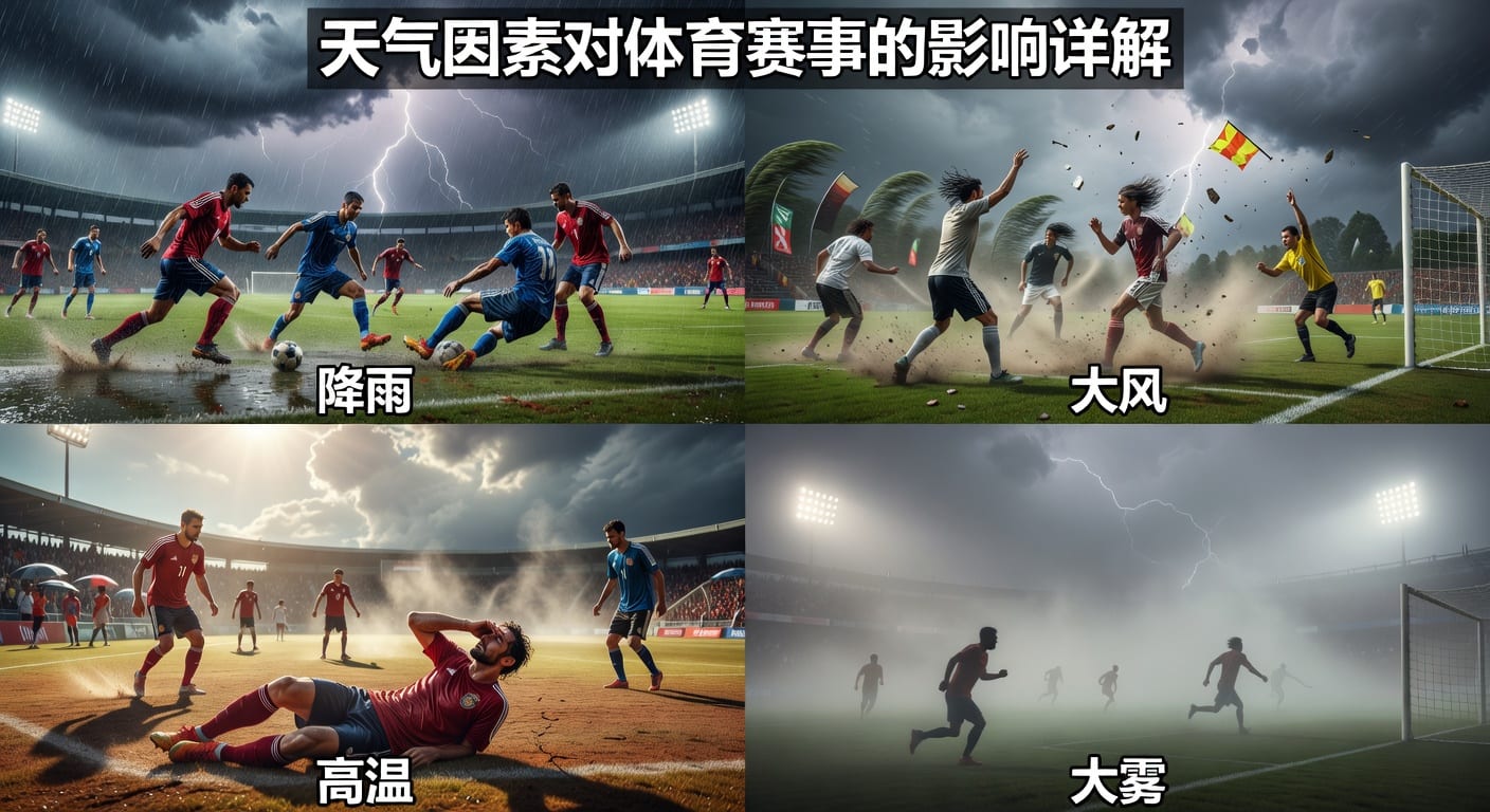2026年世界杯投注：天气因素 weather factors 如何影响比赛与投注决策