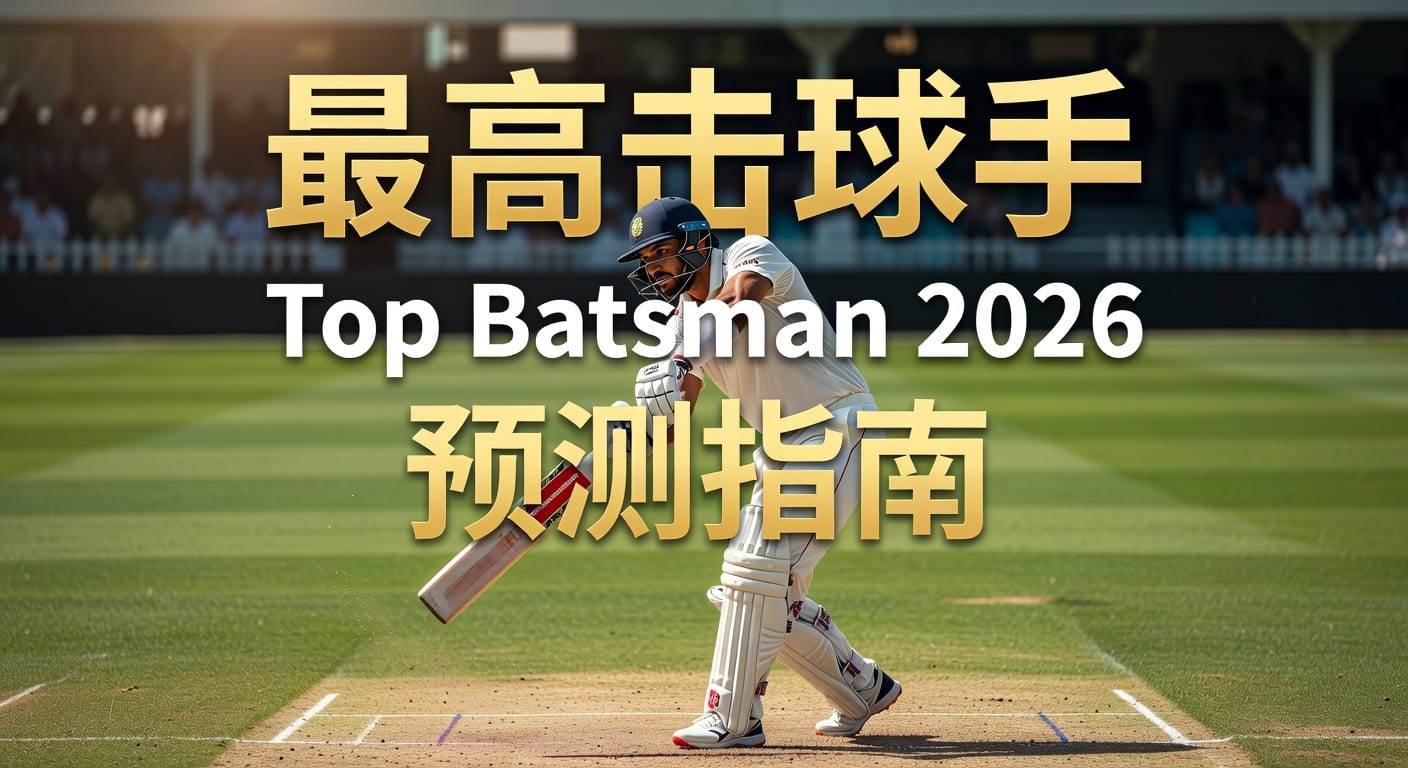 2026年世界杯投注入口：最高击球手 Top Batsman 深度分析与预测
