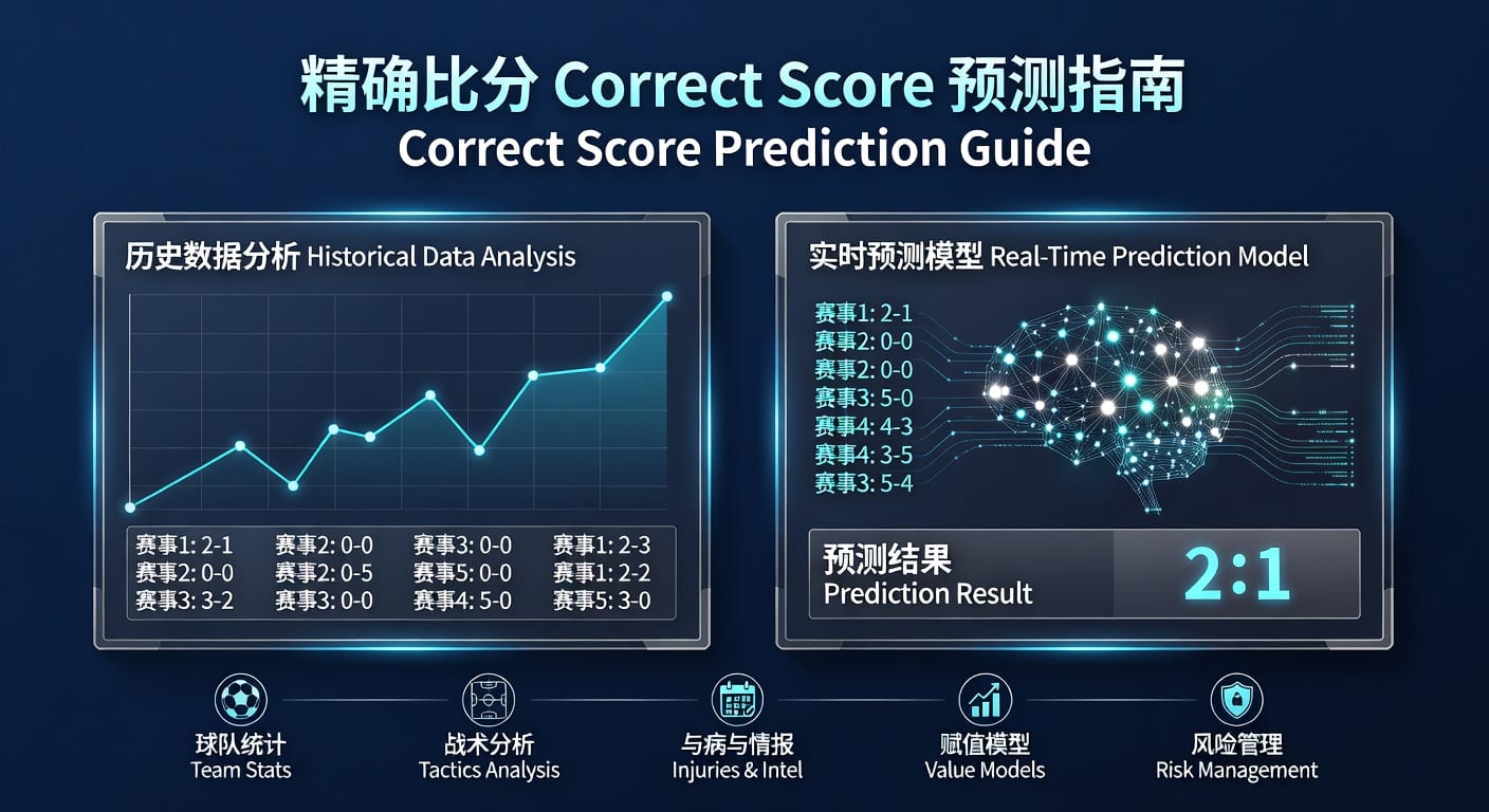 精确比分 correct score：投注技巧与风险分析