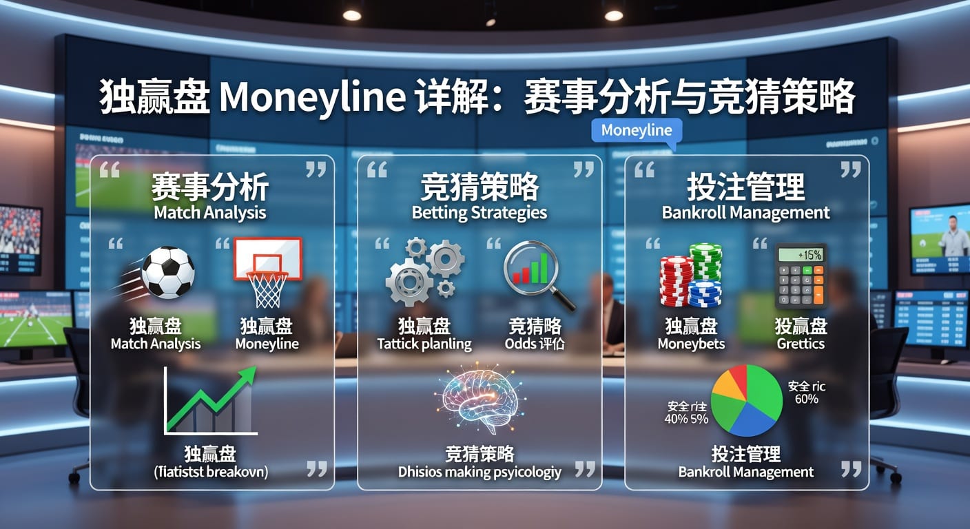独赢盘 moneyline 实战解读：2026年世界杯投注技巧